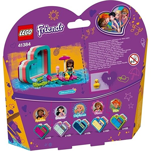 LEGO Friends Andrea'nın Yaz Kalp Kutusu 41384