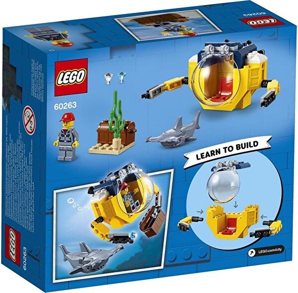 LEGO City Okyanus Mini Denizaltı 60263
