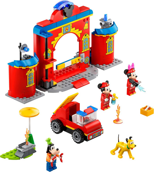 LEGO Disney Mickey Ve Arkadaşlarının İtfaiye Merkezi Ve Kamyonu 10776
