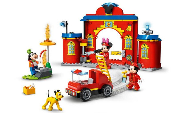 LEGO Disney Mickey Ve Arkadaşlarının İtfaiye Merkezi Ve Kamyonu 10776