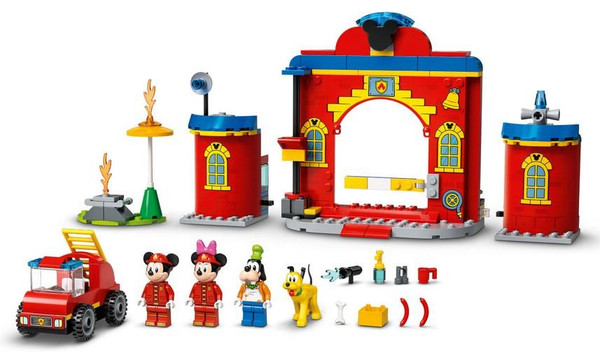 LEGO Disney Mickey Ve Arkadaşlarının İtfaiye Merkezi Ve Kamyonu 10776