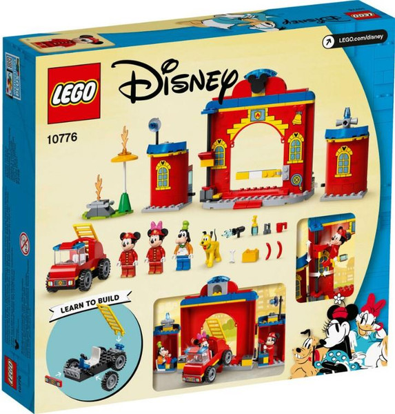 LEGO Disney Mickey Ve Arkadaşlarının İtfaiye Merkezi Ve Kamyonu 10776