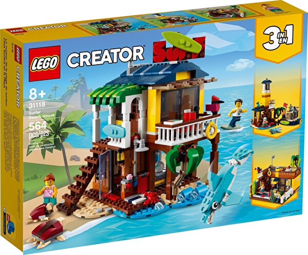 LEGO Creator Sörfçü Plaj Evi 31118