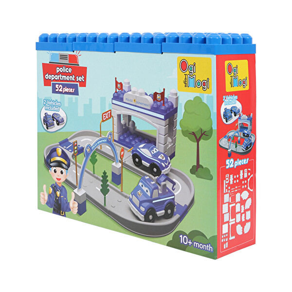 Ogi Mogi Toys 52 Parça Polis Seti