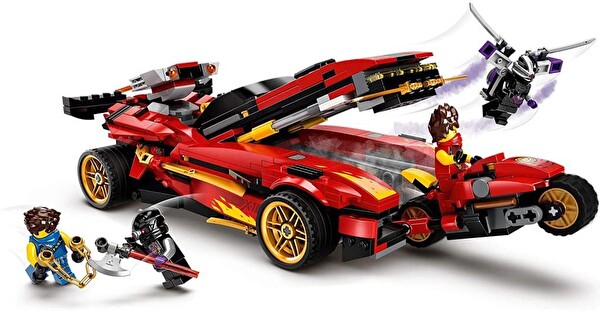 LEGO Ninjago X-1 Ninja Turbo Otomobili 71737