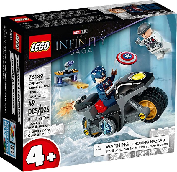 LEGO Marvel Kaptan Amerika ve Hydra Karşılaşması 76189