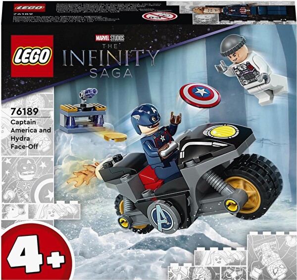 LEGO Marvel Kaptan Amerika ve Hydra Karşılaşması 76189