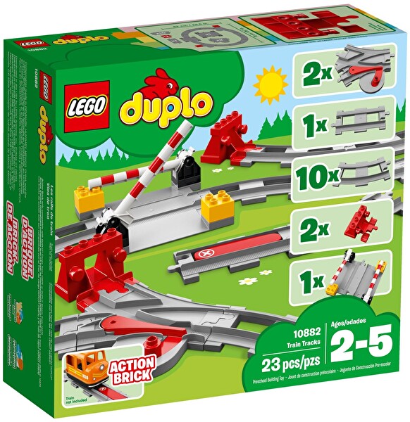LEGO DUPLO Town Tren Rayları 10882