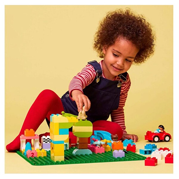 LEGO DUPLO Yeşil Yapım Plakası 10980