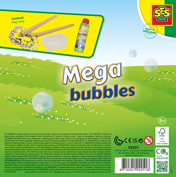 Ses Creative Mega Köpük Baloncuk Yapma