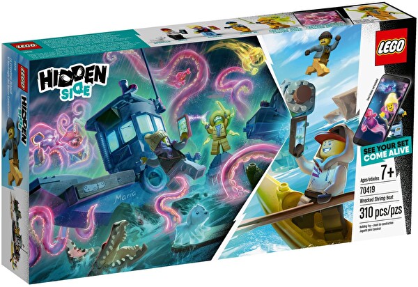 LEGO Hidden Side Batık Karides Teknesi 70419
