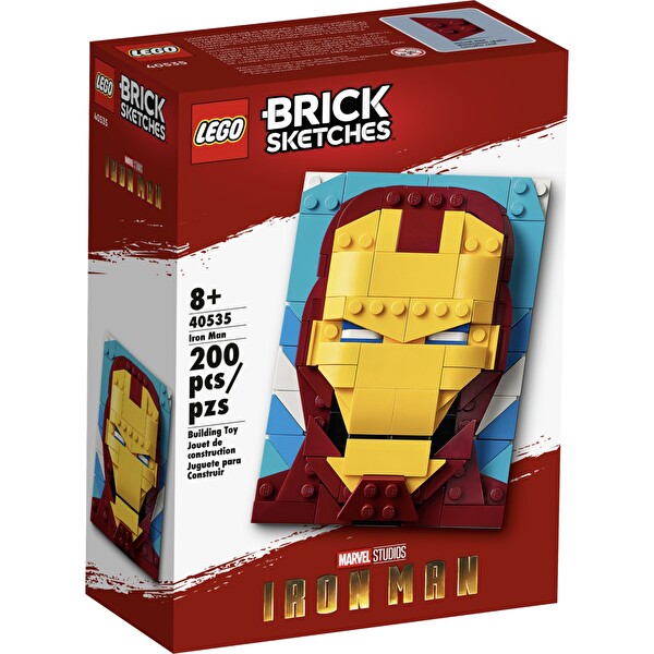 LEGO Brick Sketches Iron Man 40535