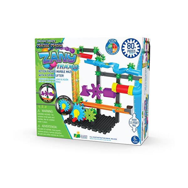The Learning Journey 80 Parça Zany Trax TLJ345672
