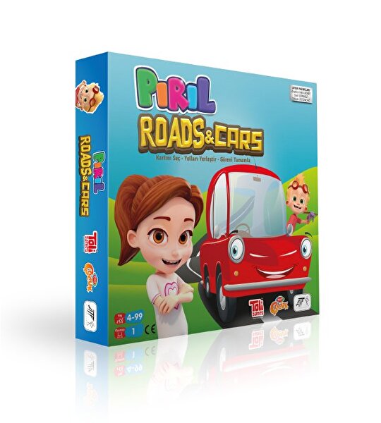 Toli Games Pırıl Roads Cars Zeka Oyunu