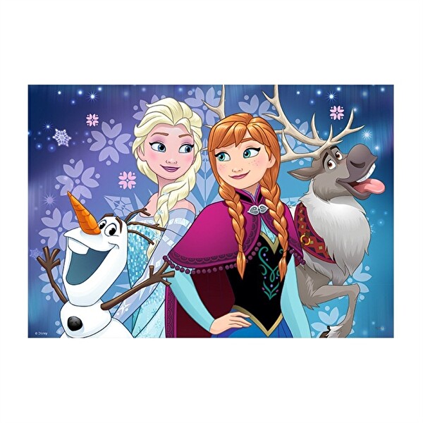 Ravensburger 2x24 Parçalı Walt Disney Frozen Kuzey Işıkları Puzzle 090747