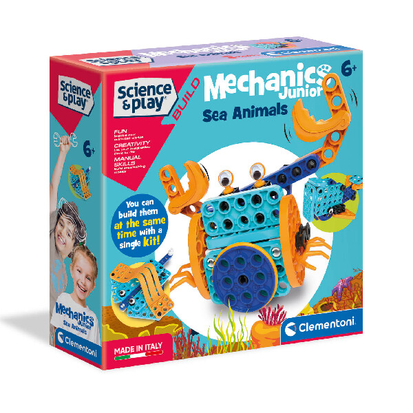 Clementoni Mechanics Junior - Deniz Hayvanları 75059TR
