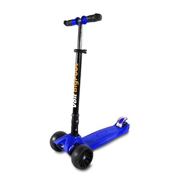 Voit 3 Teker Katlanabilir Işıklı Big Foot Geniş Teker Lacivert Scooter 8VTOY218C/030