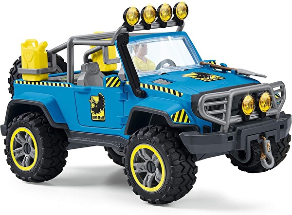 Schleich Off Road Araç ve Dino Karakolu Figür Oyuncak 41464