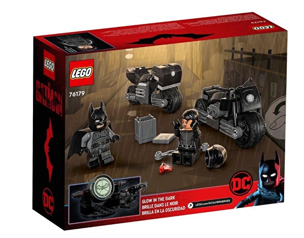 LEGO Batman ve Selina Kyle'ın Motosiklet Takibi 76179
