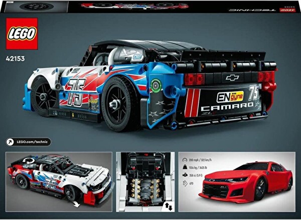 LEGO Technic Nascar Yeni Nesil Chevrolet Camaro ZL1 42153