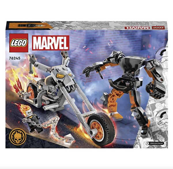 LEGO Marvel Ghost Rider Robotu ve Motosikleti 76245