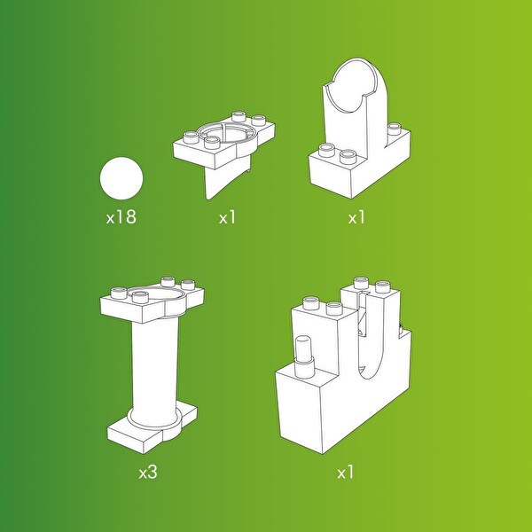 Hubelino Marble Run Misket Asansörü 420596