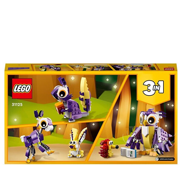 LEGO Creator 3’ü 1 Arada Fantastik Orman Yaratıkları 31125