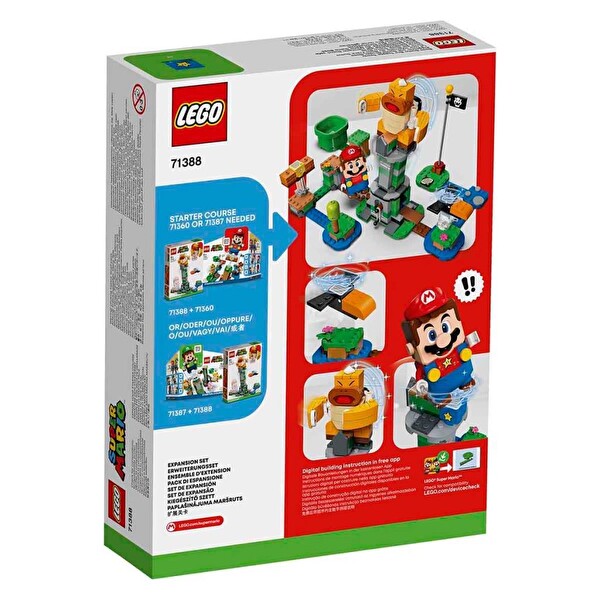 LEGO Super Mario Boss Sumo Bro Devrilen Kule Ek Macera Seti 71388