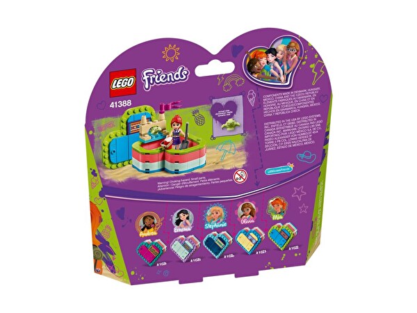 LEGO Friends Mia'nın Yaz Kalp Kutusu 41388