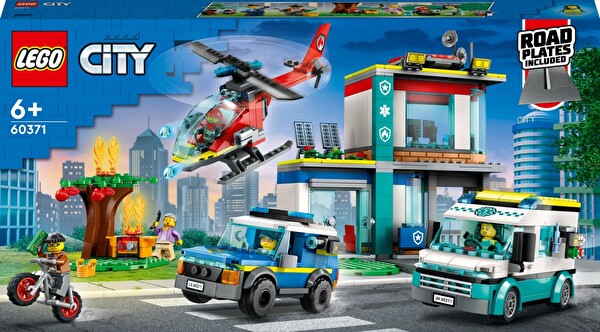 LEGO City Acil Durum Araçları Merkezi 60371