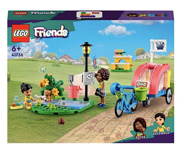 LEGO Friends Köpek Kurtarma Bisikleti 41738