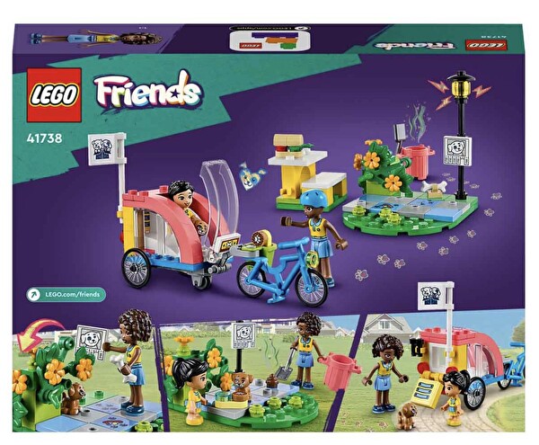 LEGO Friends Köpek Kurtarma Bisikleti 41738