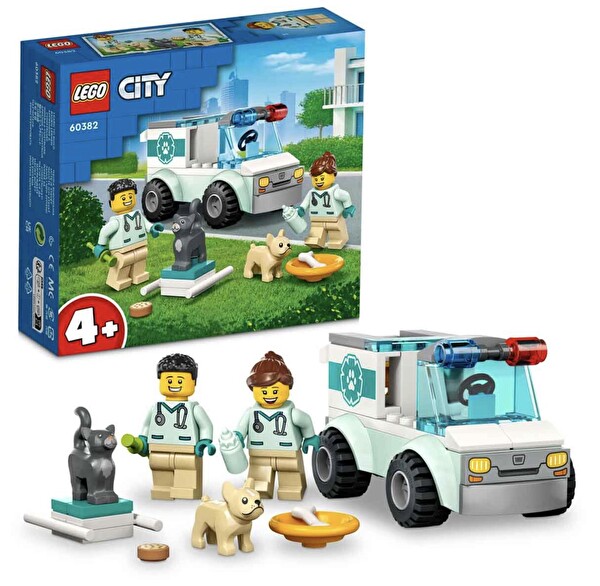 LEGO City Veteriner Kurtarma Aracı 60382