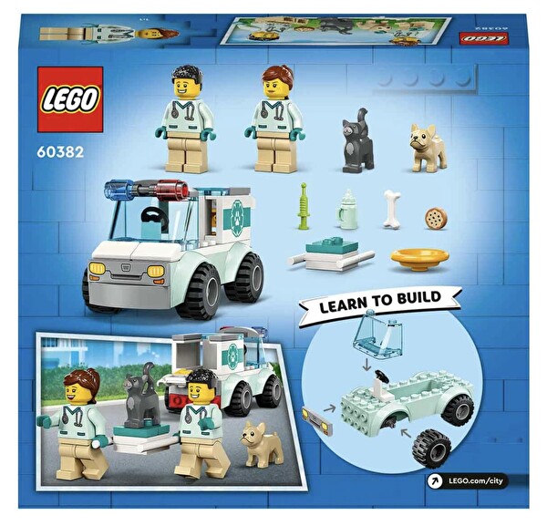 LEGO City Veteriner Kurtarma Aracı 60382