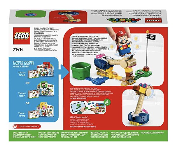 LEGO Super Mario Conkdor'un Kafa Tokmağı Ek Macera Seti 71414