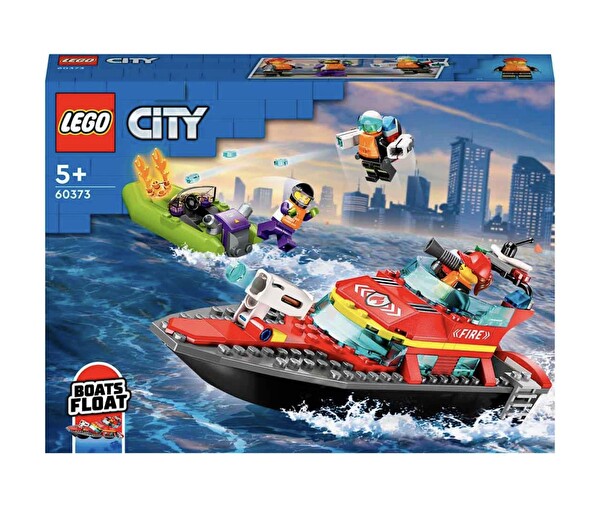LEGO City İtfaiye Kurtarma Teknesi 60373