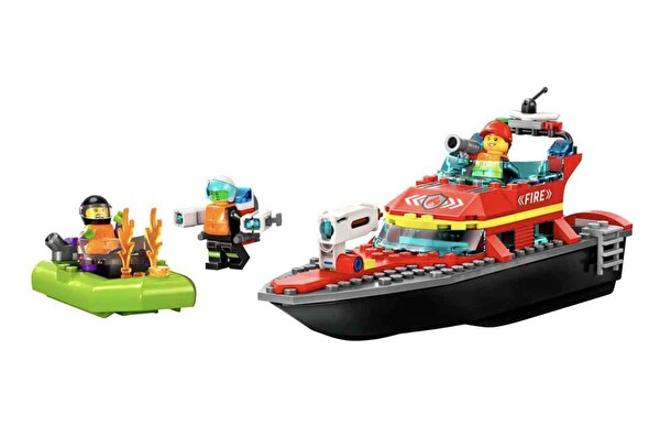 LEGO City İtfaiye Kurtarma Teknesi 60373