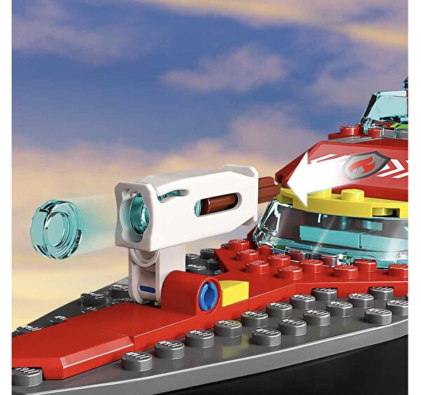 LEGO City İtfaiye Kurtarma Teknesi 60373
