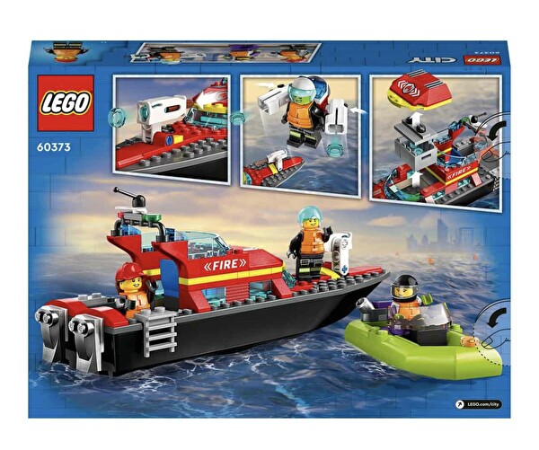 LEGO City İtfaiye Kurtarma Teknesi 60373