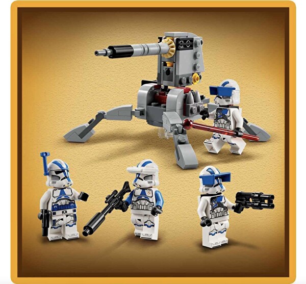 LEGO Star Wars 501. Klon Trooperlar Savaş Paketi 75345