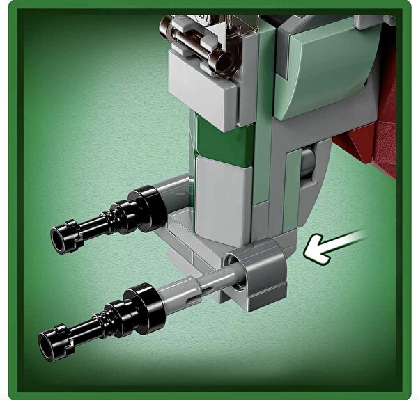 LEGO Star Wars Boba Fett’in Starship’i Mikro Savaşçı 75344