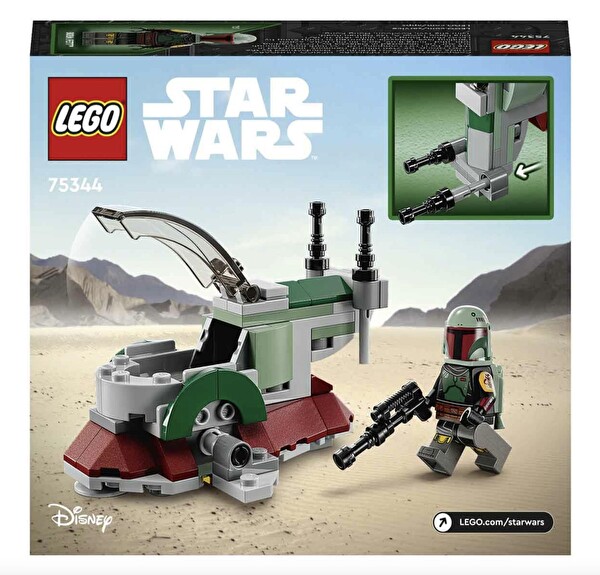 LEGO Star Wars Boba Fett’in Starship’i Mikro Savaşçı 75344