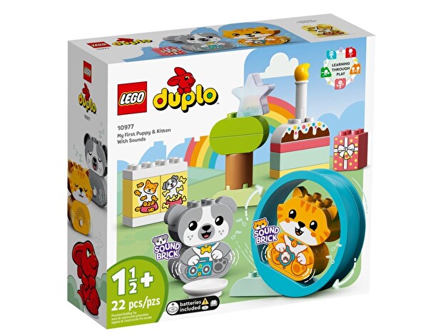 LEGO Duplo Sesli İlk Yavru Köpeklerim ve Yavru Kedim 10977
