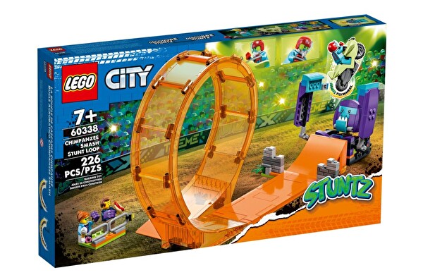 LEGO City Şempanze Yumruğu Gösteri Çemberi 60338