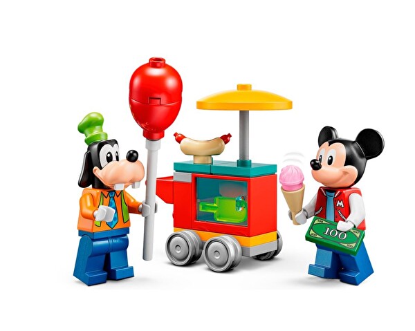 LEGO Disney Mickey Friends ve Goofy Lunapark Eğlencesi 10778