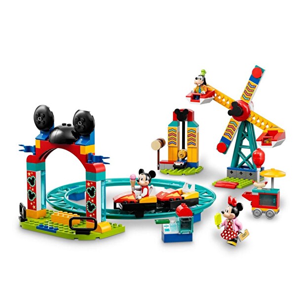LEGO Disney Mickey Friends ve Goofy Lunapark Eğlencesi 10778