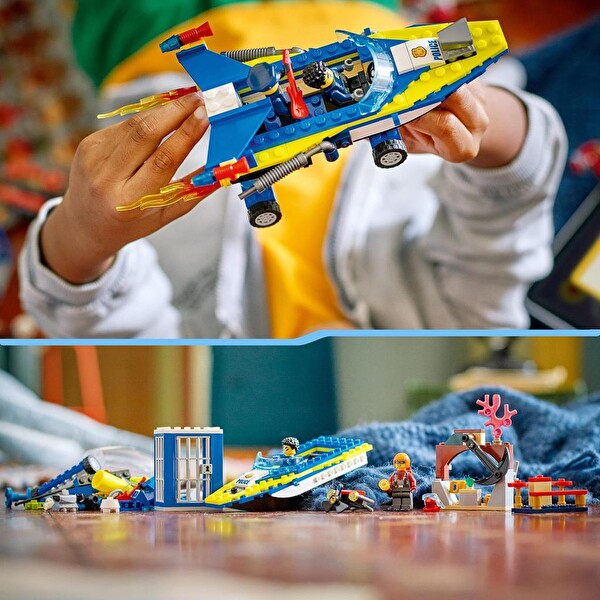 LEGO City Su Polisi Dedektif Görevleri 60355