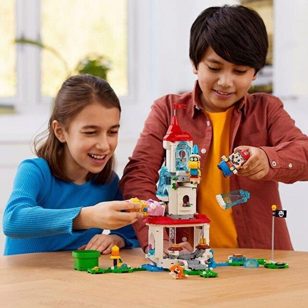 LEGO Super Mario Cat Peach Kostümü Donmuş Kule Ek Macera Seti 71407