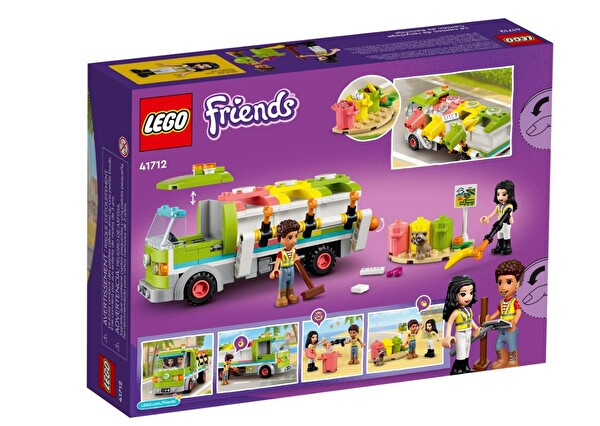 LEGO Friends Geri Dönüşüm Kamyonu 41712