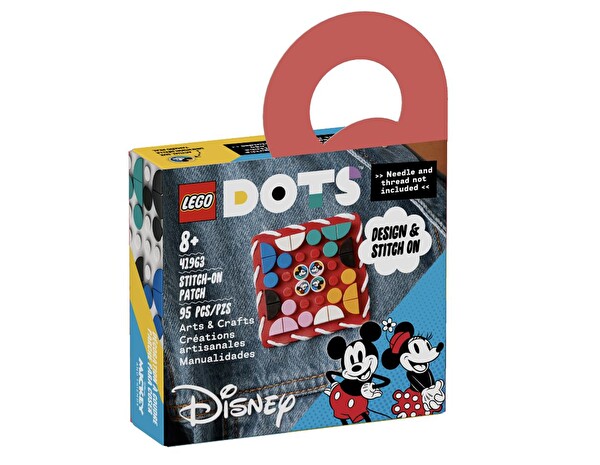 LEGO Dots Disney Mickey Fare ve Minnie Fare Dikilebilir Kare Parça 41963